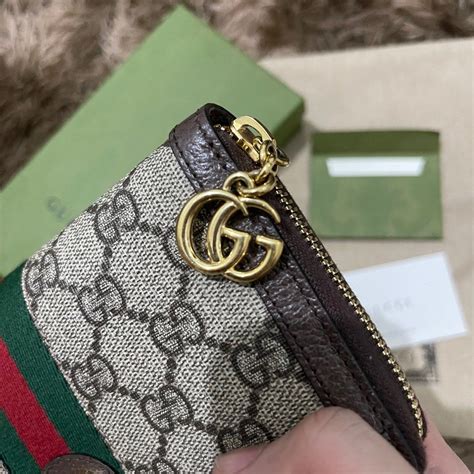 gucci ophidia wallet on chain review|gucci ophidia zip around wallet.